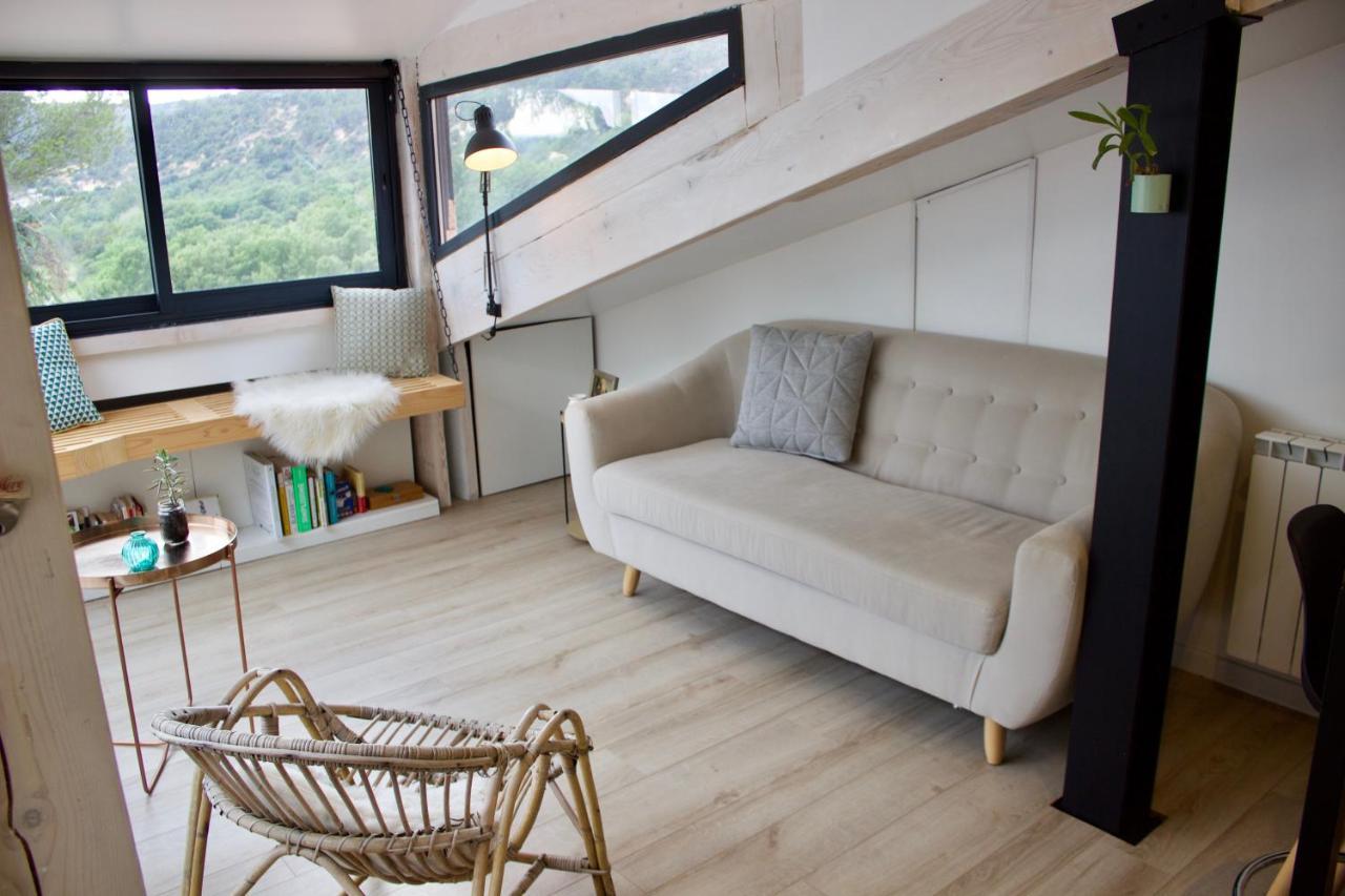 Appartement Sur Les Toits, Tres Jolie Vue Provence Gréoux-les-Bains Eksteriør billede