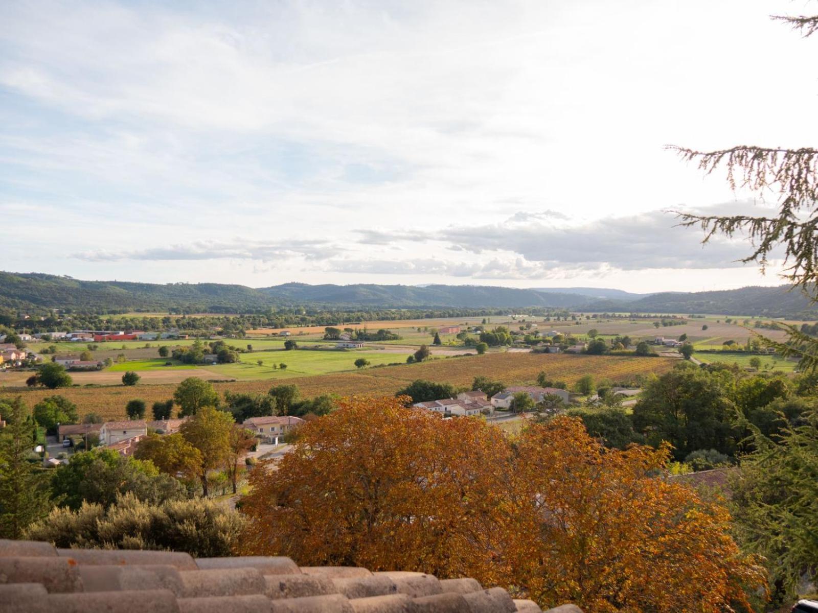 Appartement Sur Les Toits, Tres Jolie Vue Provence Gréoux-les-Bains Eksteriør billede