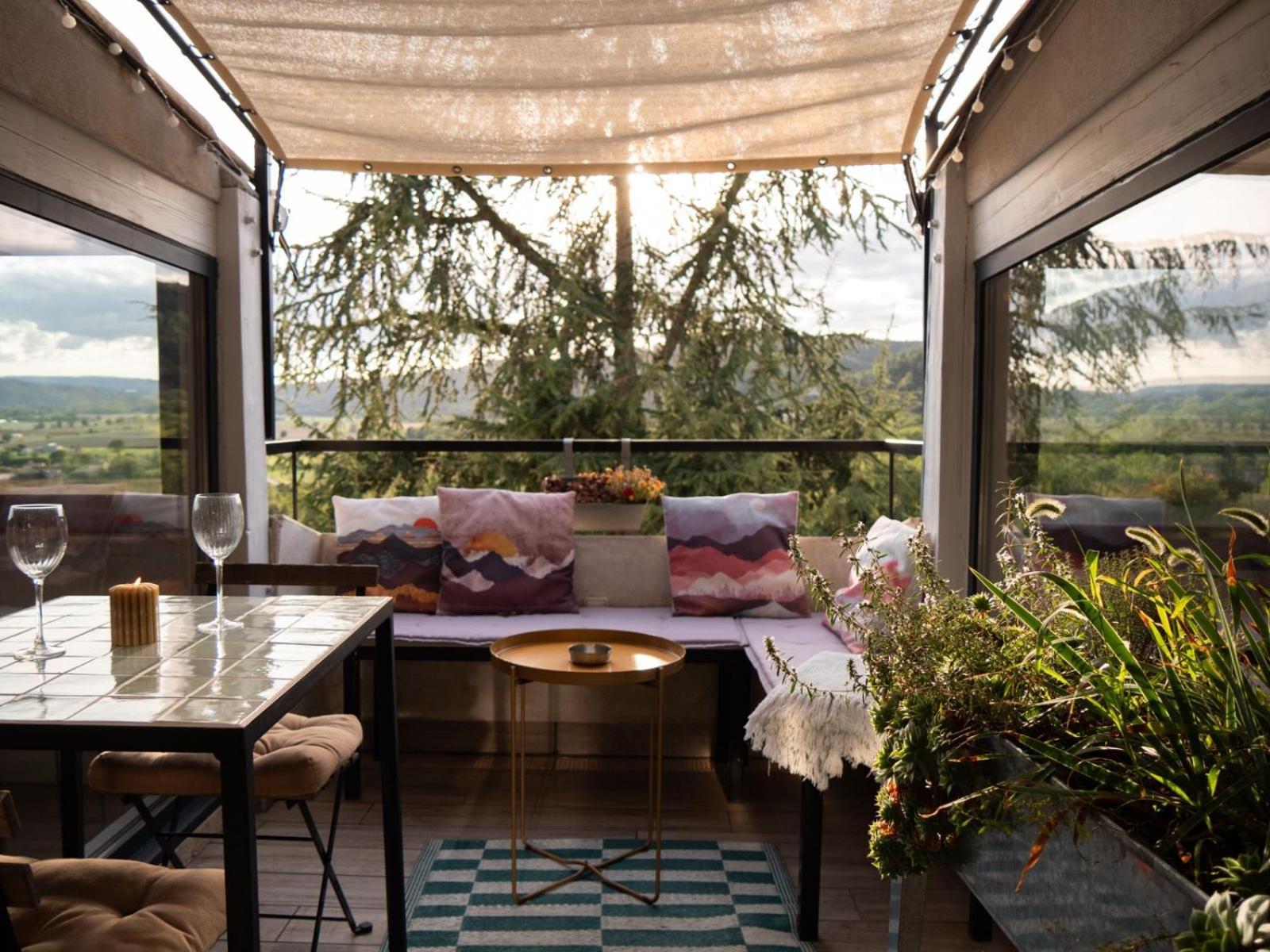 Appartement Sur Les Toits, Tres Jolie Vue Provence Gréoux-les-Bains Eksteriør billede